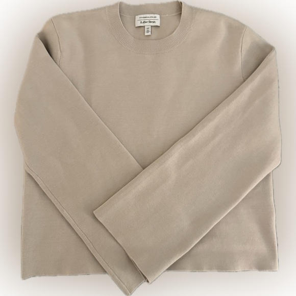 LIKE NEW & Other Stories Women’s Cream/ Tan Sweater Size XS - Picture 3 of 8